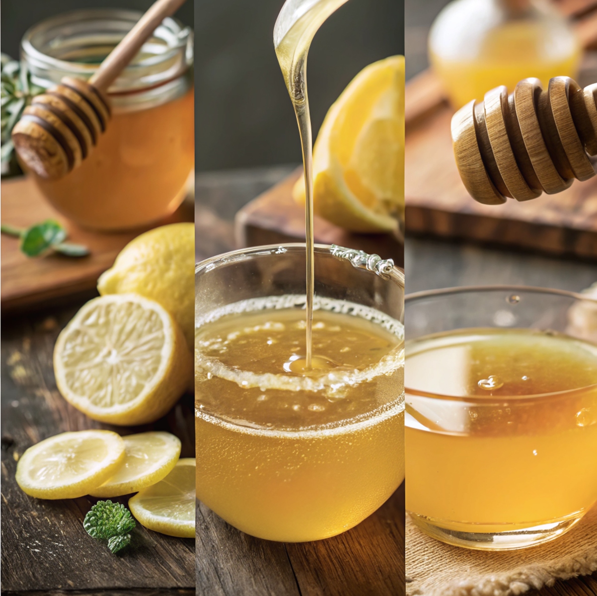 4 Ingredient Mounjaro Recipe honey and lemon mixture