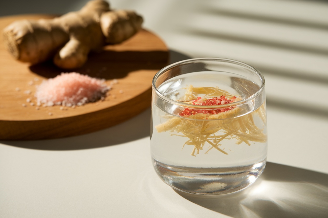 Japanese detox drink inspired by the john hopkins pink salt recipe