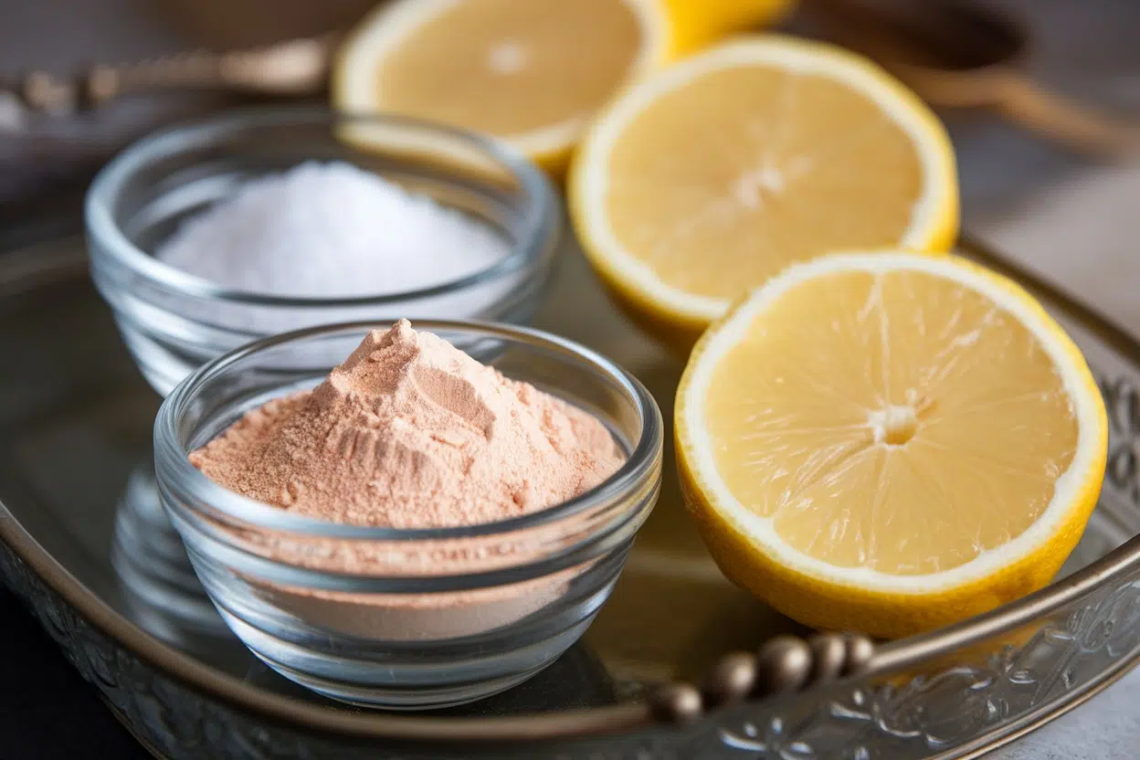 cream of tartar powder and sea salt for homemade electrolyte drink