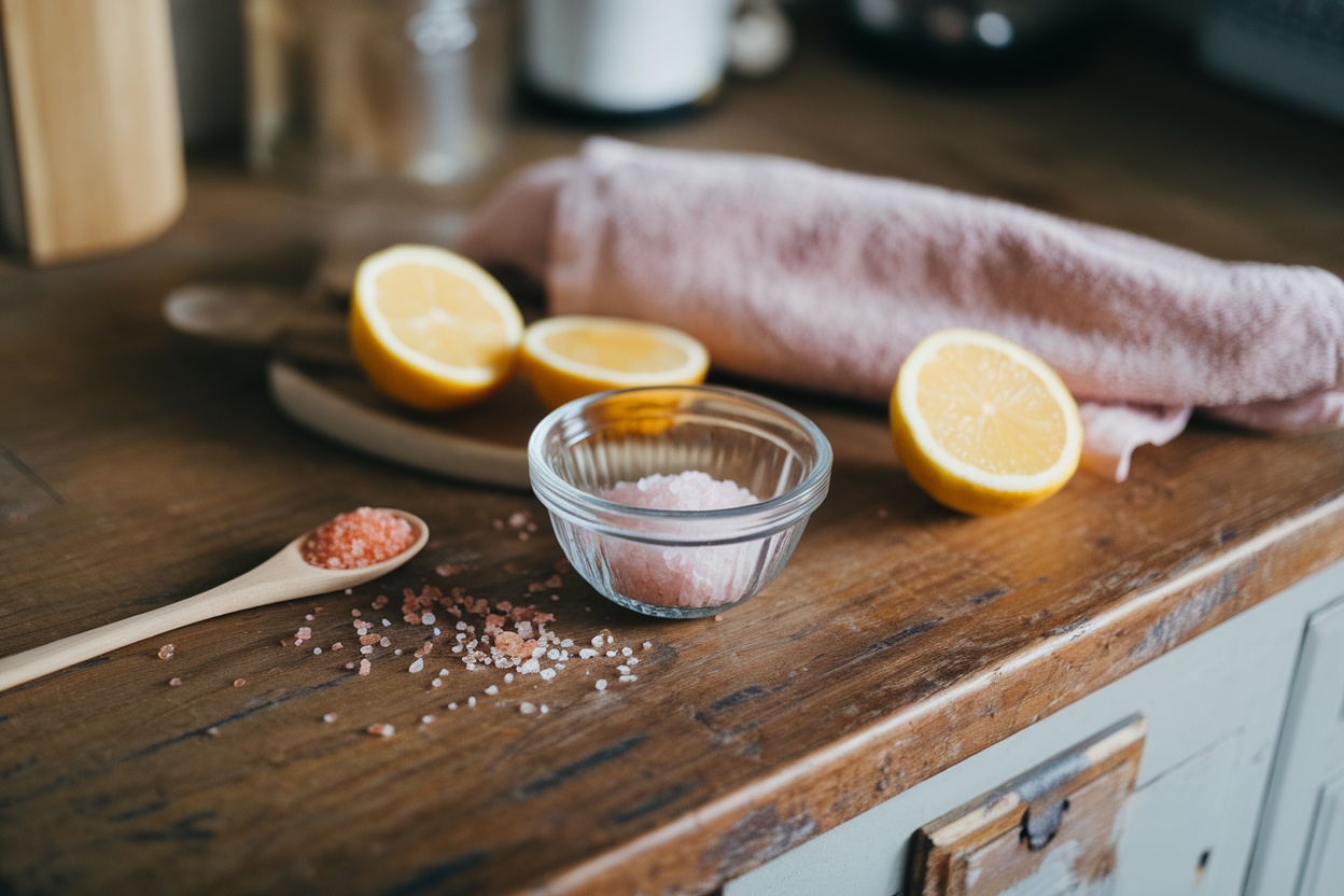 japanese pink salt ingredients lemon counter